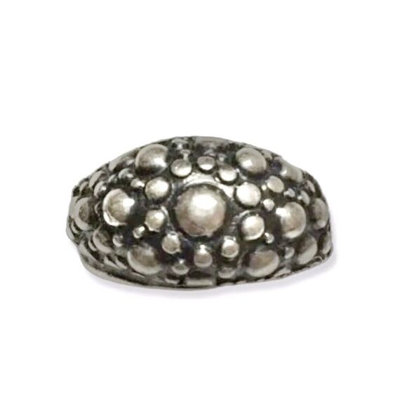 Vintage Beaucraft Ring Sterling Silver Adjustable Size 7 Made in USA RI Signed - Picture 2 of 9